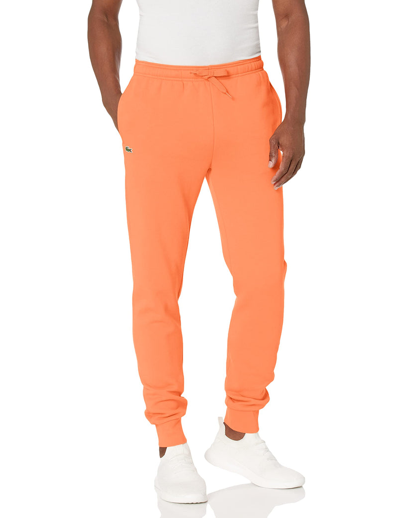 XH5528 Men's Sport Fleece Tennis Jogging Sweatpants Mandarin Orange Size L - Brand New