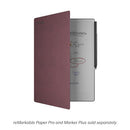 REMARKABLE PAPER PRO - MOSAIC WEAVE BOOK FOLIO CASE - BURGUNDY - Like New