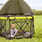 EVENFLO PLAYAWAY PORTABLE PLAYARD DELUXE 15 SQ FT - ADVENTURER - Like New
