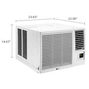 LG 12,200 BTU Window Air Conditioner LW1223HR - White - Like New