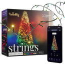 Twinkly App-Controlled 105ft Smart String LED Lights 400 RGB+W LEDs - White - Like New