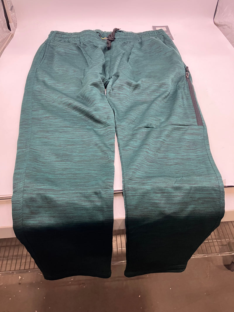 LOGAN AND MARTIN SWEATPANTS, 3 POCKETS - SIZE: MEN XL - GREEN HEATHER - 211363 - Brand New
