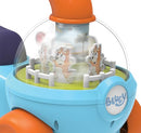 JAKKS PACIFIC THE BLUEY & BINGO KEEPY UPPY RIDE INFANTS INSTALL - BLUE/ORANGE - Brand New
