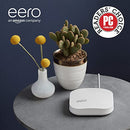 Eero Mesh WiFi System, 1 Eero + 1 Eero Beacon, M010201, 2nd Gen, White - Like New