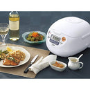 ZOJIRUSHI NS-WAC10 5.5-CUP MICOM RICE COOKER AND WARMER - WHITE - Like New