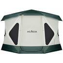 ACACIA POP UP CAMPING TENT 8 WINDOWS FOOTPRINT WATERPROOF WINDPROOF BANYAN - Like New