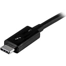 StarTech.com Active 40Gbps Thunderbolt 3 Cable 3.3ft/1m TBLT3MM1MA - Black - Like New