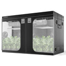 AC INFINITY CLOUDLAB 811 ADVANCE GROW TENT 120"X120"X80" THICKEST 1" - BLACK - Like New