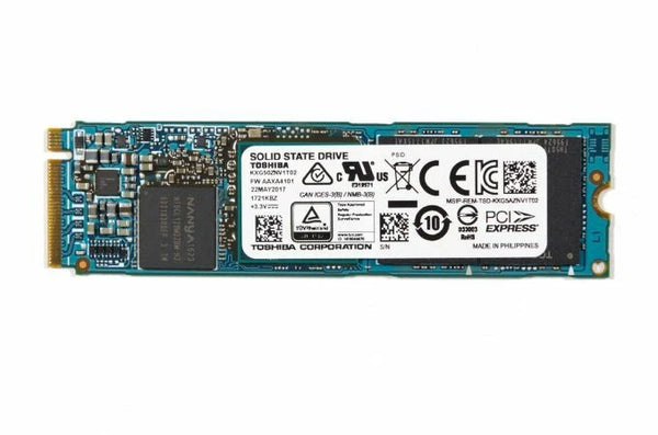 TOSHIBA XG5 1TB NVME M.2 SOLID STATE DRIVE - BLUE - Like New