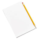 UNIVERSAL SCRATCH PADS UNRULED 3 X 5 100 SHEETS 12/PACK UNV35613 - WHITE - Like New