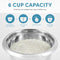 AROMA 6-Cup (cooked) / 1.3Qt. Select Stainless Rice Cooker (ARC-753SG) - White - Like New