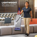 Oreck Commercial XL Upright Corded Vacuum Cleaner Bagged XL2100RHS - Gray/Blue - Like New