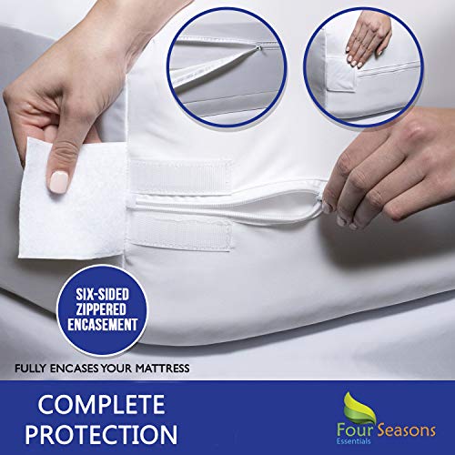 Twin Extra Long (XL) Mattress Protector Zippered Bed Bug Waterproof Encasement - Brand New