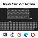 LEMOKEY X4 QMK WIRED MECHANICAL KEYBOARD RED BACKLIGHT KEYCHRON RED SWITCH BLACK - Like New