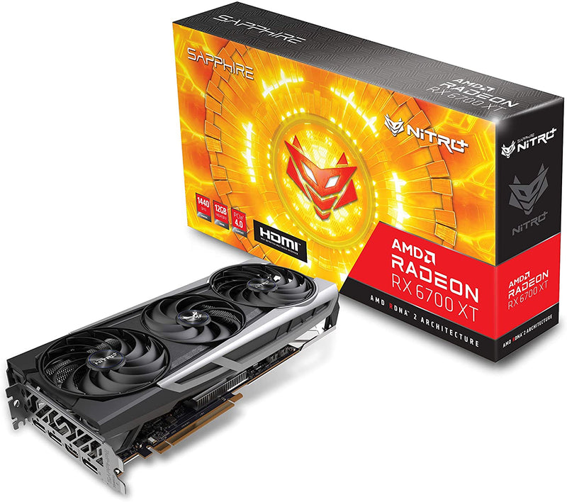 Sapphire Nitro+ AMD Radeon RX 6700 XT 12GB GDDR6 Gaming Graphics Card New