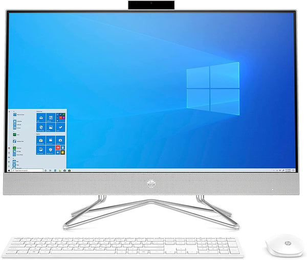 HP AIO 27" FHD TOUCH I7-1065G7 16GB 1TB HDD INTEGRATED WIN 11 27-DP0167 WHITE Like New