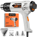 MAXXHEAT HEAT GUN - COOL MODE 100℉~1200℉ WITH DUAL FUSES HOT AIR GUN - ORANGE - Like New