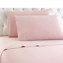 SHAVEL HOME PRODUCTS SHAVEL MICRO FLANNEL BED SHEET KING, PETAL PINK - Like New