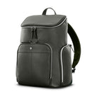 SAMSONITE MOBILE SOLUTION 2 LEATHER DELUXE BACKPACK - OLIVE - Like New