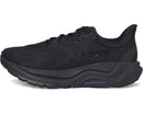 HOKA MENS ARAHI 8 - SIZE: MEN 10.5 (AU/UK M10) (EU M44 2/3) - BLACK/BLACK - Like New