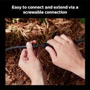 PHILIPS HUE OUTDOOR 16 FOOT CABLE EXTENSION, REQUIRES BRIDGE, 1742430VN - BLACK - Brand New