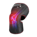 QUINEAR KNEE MASSAGER AIR COMPRESSION HEAT KNEE BRACE WRAP QN-031KS - BLACK/RED - Like New