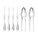 FARBERWARE SEAFOOD TOOL SET OF 6 - STAINLESS STEEL - Brand New