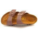 0051701 Birkenstock Unisex Arizona Sandal, Dark Brown, Size 4 MEN / 6 WOMEN - Like New