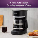 MR. COFFEE 12-CUP PROGRAMMABLE COFFEE MAKER - BLACK - Like New
