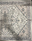 KATHY IRELAND HOME SOFT BRUSHED FLANNEL 30"×72" RUNNERS RUG WITH LATEX BACK - Like New