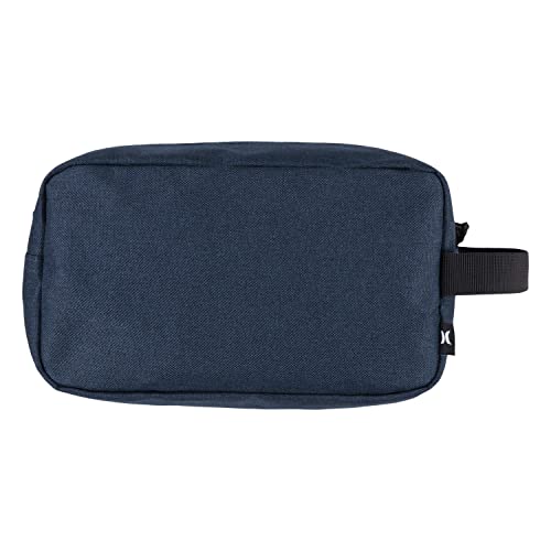 HURLEY SMALL ITEMS TOILETRY DOPP KIT 9A7089 VALERIAN BLUE HEATHER - Like New