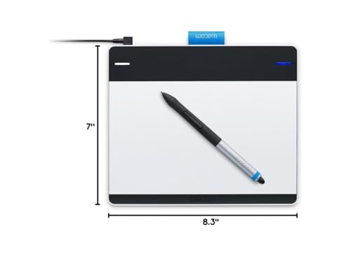 WACOM INTUOS PEN AND TOUCH SMALL TABLET CTH480 - BLACK - Like New