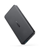 ANKER POWERCORE II SLIM 10000 ULTRA SLIM POWER BANK, 18W OUTPUT, A1261 - BLACK - Like New