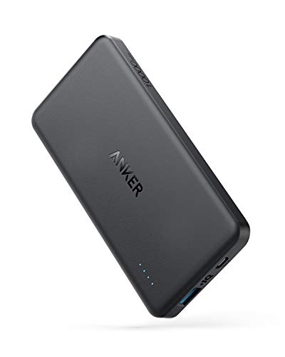 ANKER POWERCORE II SLIM 10000 ULTRA SLIM POWER BANK, 18W OUTPUT, A1261 - BLACK - Like New