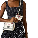 BETSEY JOHNSON SHAKE YOUR POM POMS WALLET CROSSBODY - MULTICOLOR - Brand New