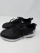 FOOT JOY MEN'S FJ TOUR RIVAL GOLF SHOES EXTRA WIDE - SIZE: MEN 11 - BLACK/WHITE - Like New