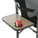 ARROWHEAD OUTDOOR FOLDING DIRECTOR’S CHAIR - BLACK - Like New
