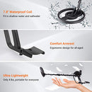 DSF Metal Detector, 24"-45" Adjustable Metal Finder for Adults and Kids - Black - Like New