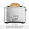 BREVILLA BIT MORE TOASTER 2 SLICE BTA70XL - BRUSHED STAINLESS STEEL - Like New