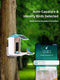 YBLOC Smart Bird Feeder Camera AI Recognition 2.4G WiFi Bird House BF002 - BLUE Like New