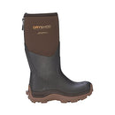 Dryshod Womens Haymaker Hi Rubber Farm Boots Waterproof Brown Size 7 - Brand New
