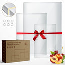 3PCS ACRYLIC CUTTING BOARD WITH COUNTER LIP, CUTTING BOARDS SET,BDGCB02030101US - Like New