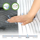 LECHEPUSSLEEP LECHEPUS 14INCH CAL KING MATTRESS PLUSH MEMORY FOAM - BLACK/GRAY - Brand New
