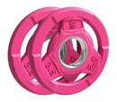 FAGUS H COLOR CODED WEIGHT PLATE 2IN GRIP PLATE, 2.5LB PAIR - PINK - Like New