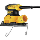 DEWALT ELECTRIC SANDER 1/4 SHEET 14, 000 OPM DWE6411 SANDER ONLY - YELLOW - Like New