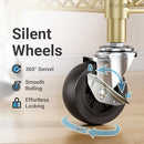 VIPEK R2 Plus Rolling Clothes Rack Heavy Duty Closet for Hanging Clothes - Black - Brand New