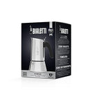 BIALETTI NEW VENUS INDUCTION STOVETOP COFFEE MAKER 4 CUPS 5.7 OZ - SILVER - Like New