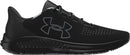 UNDER ARMOUR CHARGED PURSUIT 3 BIG LOGO CAMO - SIZE: MEN 9.5 - BLACK BLACK GRAY - Like New