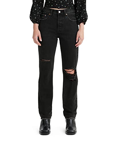 LEVI'S WOMEN'S 501 ORIGINAL FIT JEANS - SIZE: WOMEN 32X30 - BLACK - Brand New