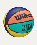 WILSON NBA DRV ALTERNATING OUTDOOR BASKETBALL 5 - GREEN / ORANGE / TEAL / PINK - Like New